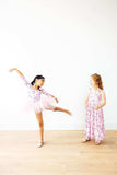 Retro Daydream 3/4 Sleeve Tutu Leotard - Mila & Rose ® - Flyclothing LLC