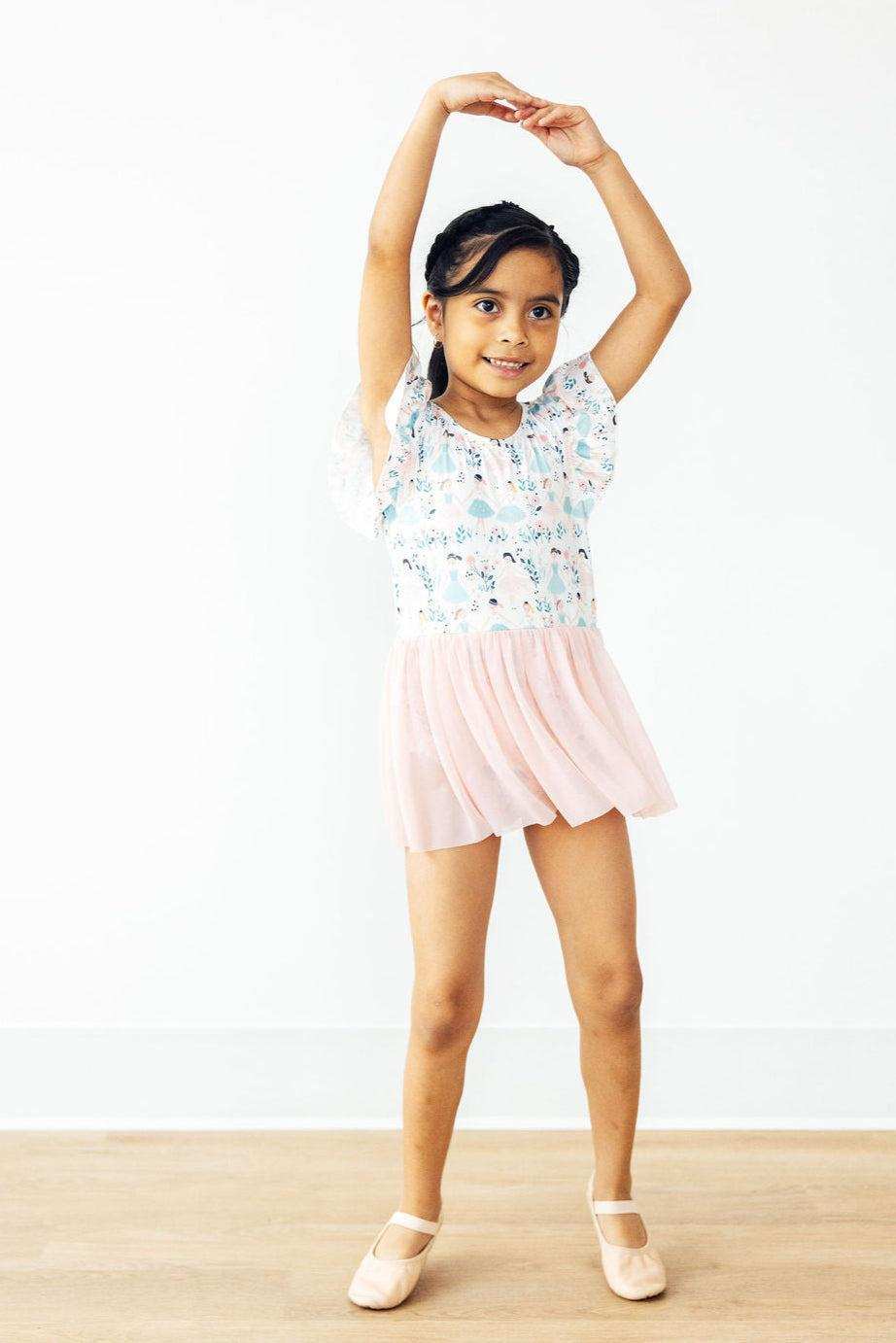 Twinkle Toes S/S Twirl Leotard - Mila & Rose ® - Flyclothing LLC
