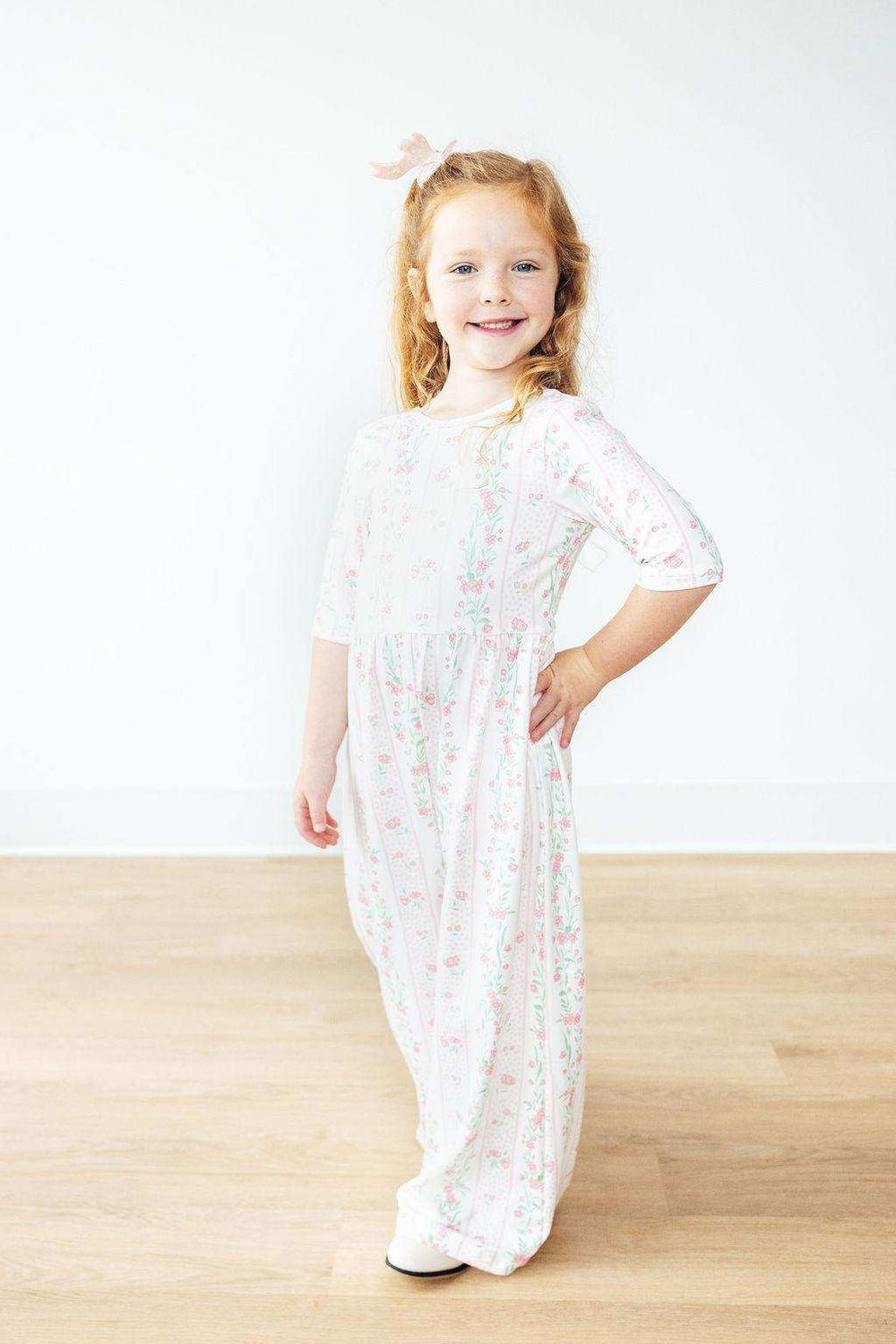 Fancy Florals Wide Leg Jumpsuit - Mila & Rose ® - Flyclothing LLC