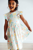 Campus Cutie Flutter Sleeve Twirl Dress - Mila & Rose ® - Flyclothing LLC
