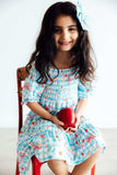 Honor Roll Smocked Ruffle Dress - Mila & Rose ® - Flyclothing LLC
