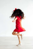 Red S/S Polo Dress - Mila & Rose ® - Flyclothing LLC