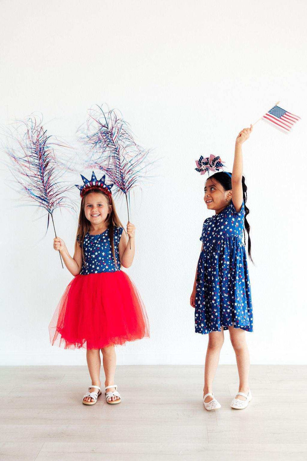 Star Bright S/S Pocket Twirl Dress - Mila & Rose ® - Flyclothing LLC