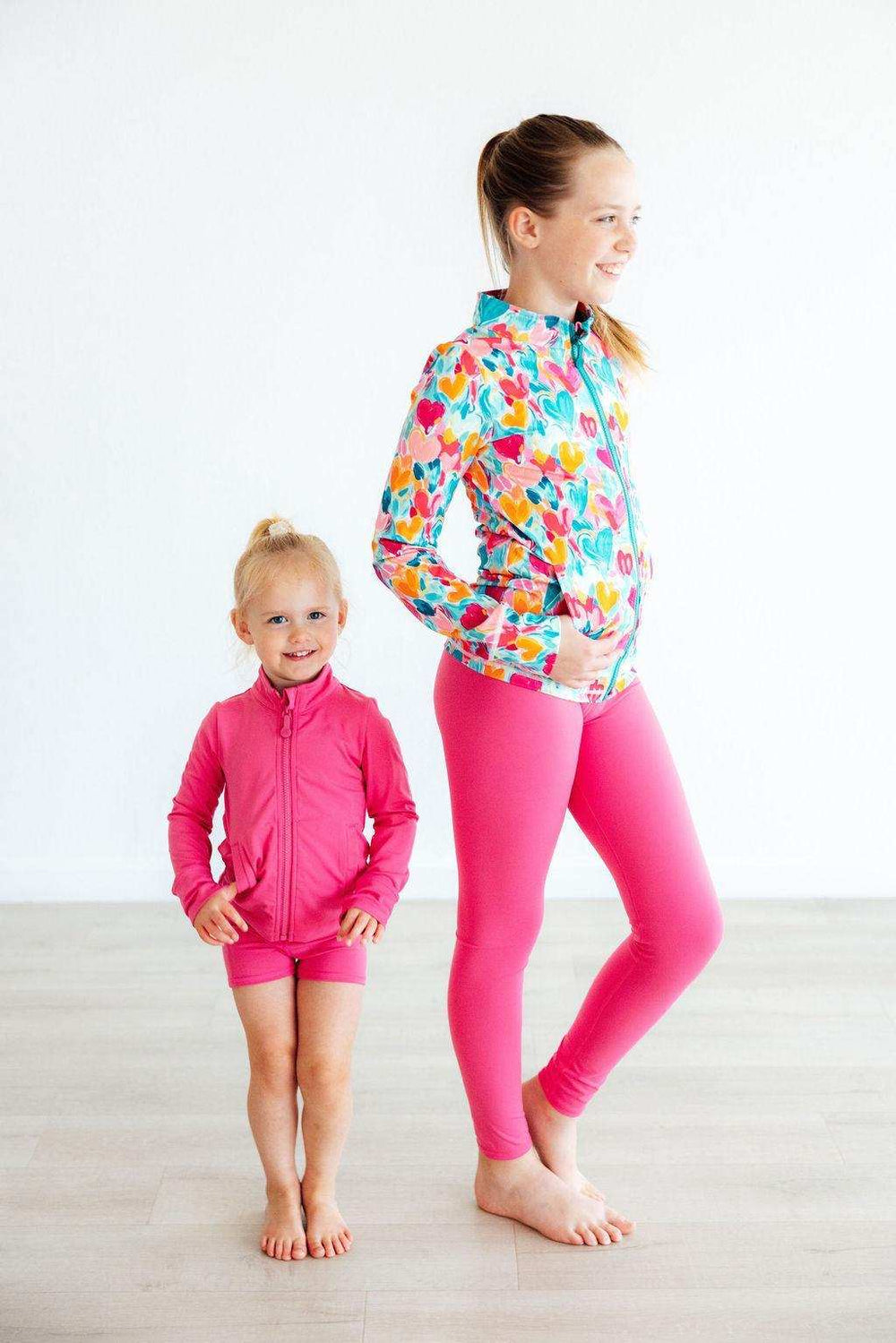Fuchsia Flash Active Legging - Mila & Rose ® - Flyclothing LLC