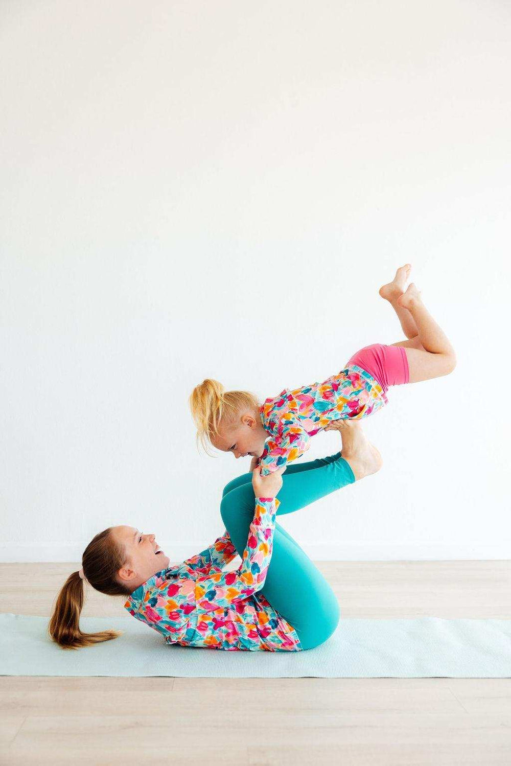 Fuchsia Flash Active Shorty Shorts - Mila & Rose ® - Flyclothing LLC