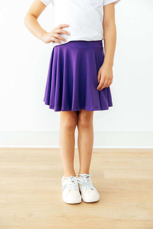 Purple Twirl Skort - Mila & Rose ® - Flyclothing LLC