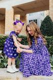 TCU Plaid Frog 3/4 Sleeve Pocket Twirl Dress - Mila & Rose ® - Flyclothing LLC