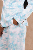 The Millennial Snowflake | Christmas Snowflake Women's Suit Pants - Shinesty - Flyclothing LLC