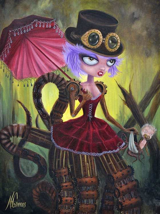 Black Market Art Company Molly& Messy Moppet Print - Black Market Art Company - Flyclothing LLC