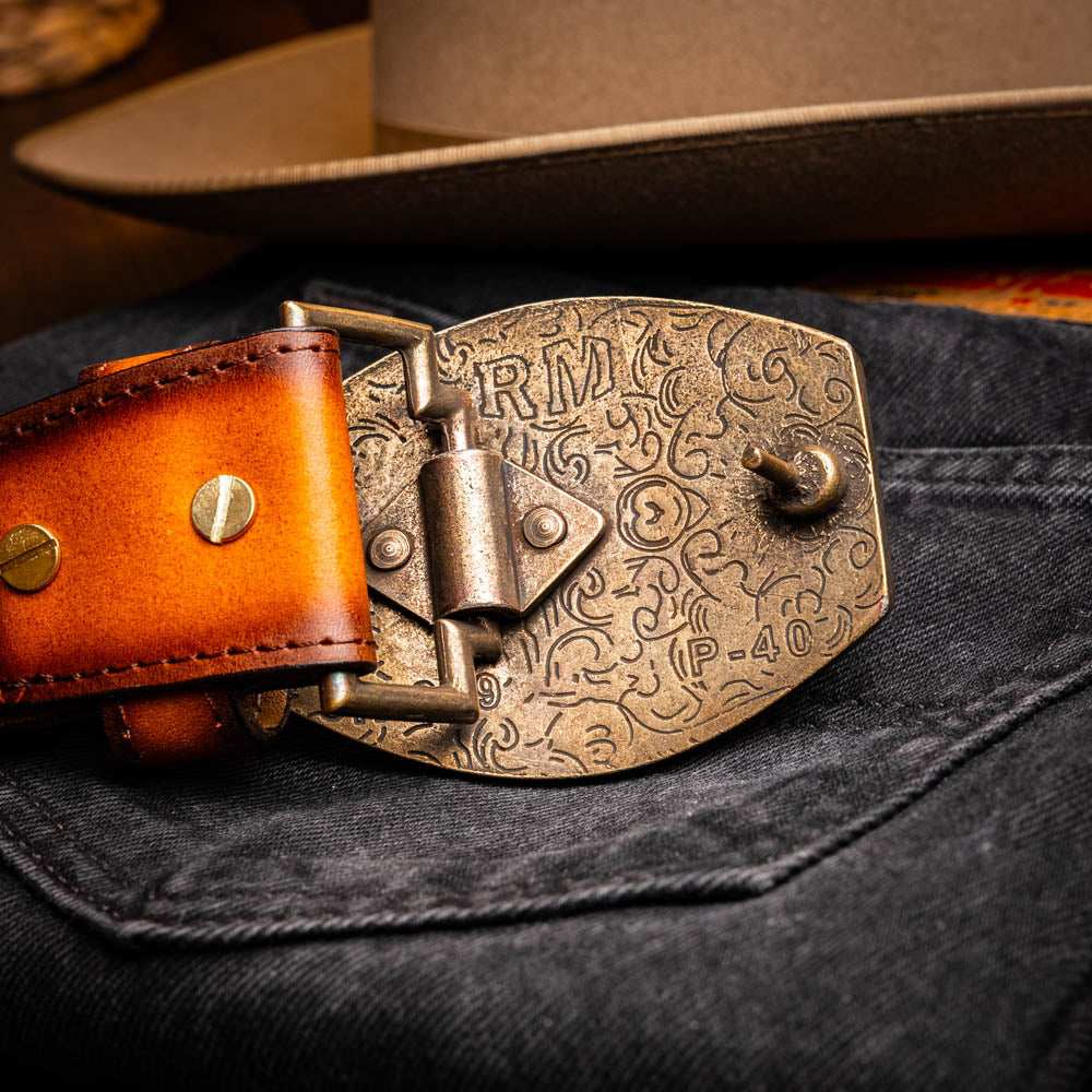 Montana Belt Aged Brown - Marco Di Milano - Flyclothing LLC