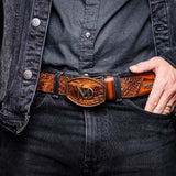 Montana Belt Aged Maple - Marco Di Milano - Flyclothing LLC