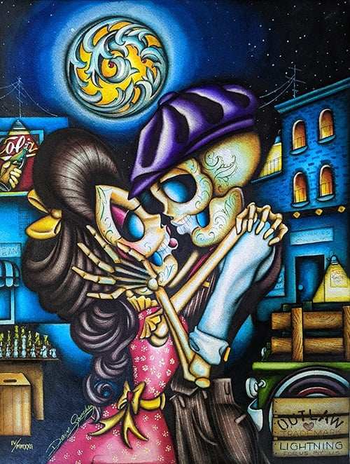 Black Market Art Company Moonshine Print - Black Market Art Company - Flyclothing LLC