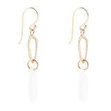 Mother of Pearl and Bronze Drop Earrings - Barse Jewelry - Flyclothing LLC