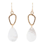 Mother of Pearl and Bronze Drop Earrings - Barse Jewelry - Flyclothing LLC