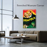 Black Market Art Company Nightmare of Horror & Dracula Movie Poster Print - Black Market Art Company - Flyclothing LLC