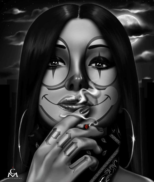 Black Market Art Company Night Owl Print - Black Market Art Company - Flyclothing LLC