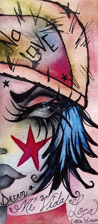 Black Market Art Company No Love Print - Black Market Art Company - Flyclothing LLC