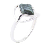 North Star Green Seraphinite and Sterling Silver Ring - Barse Jewelry - Flyclothing LLC