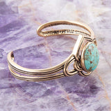 Nova Turquoise and Bronze Cuff Bracelet - Barse Jewelry - Flyclothing LLC