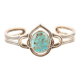 Nova Turquoise and Bronze Cuff Bracelet - Barse Jewelry - Flyclothing LLC
