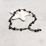 Obsidian Grounding Anklet - Conscious Items - Flyclothing LLC