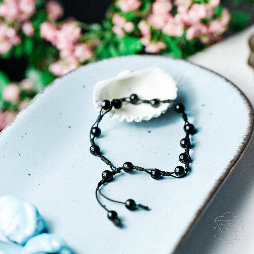 Obsidian Grounding Anklet - Conscious Items - Flyclothing LLC