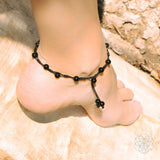 Obsidian Grounding Anklet - Conscious Items - Flyclothing LLC