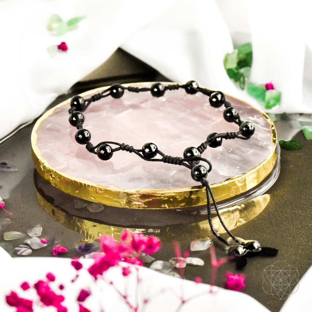 Obsidian Grounding Anklet - Conscious Items - Flyclothing LLC