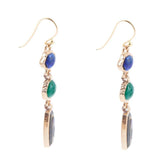 Odyssey Lapis Multi-Stone Earrings - Barse Jewelry - Flyclothing LLC