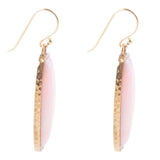 Odyssey Long Pink Opal and Bronze Earrings - Barse Jewelry - Flyclothing LLC