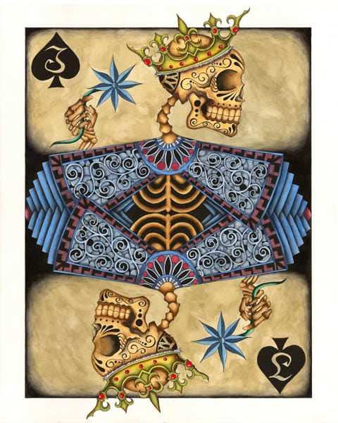 Black Market Art Company One Eyed Jack Print - Black Market Art Company - Flyclothing LLC