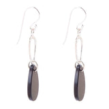 Onyx and Sterling Silver Drop Earrings - Barse Jewelry - Flyclothing LLC