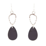 Onyx and Sterling Silver Drop Earrings - Barse Jewelry - Flyclothing LLC