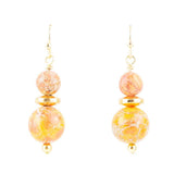 Orange Jasper Drop Earrings - Barse Jewelry - Flyclothing LLC