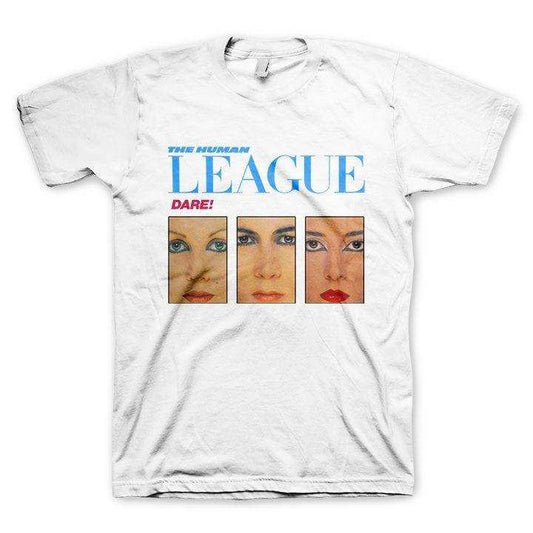 Human League Dare White T-Shirt - Human League - Flyclothing LLC