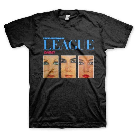 Human League Dare Black T-Shirt - Human League - Flyclothing LLC