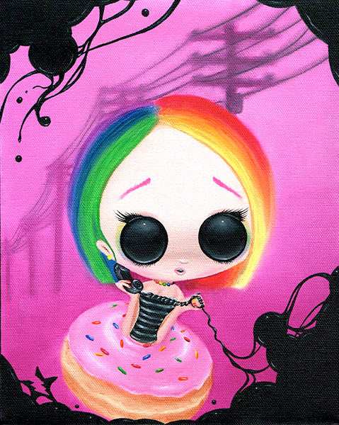 Black Market Art Company Paging Mr. Rainbow Print - Black Market Art Company - Flyclothing LLC