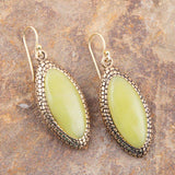 Palios Green Jade Drop Earrings - Barse Jewelry - Flyclothing LLC