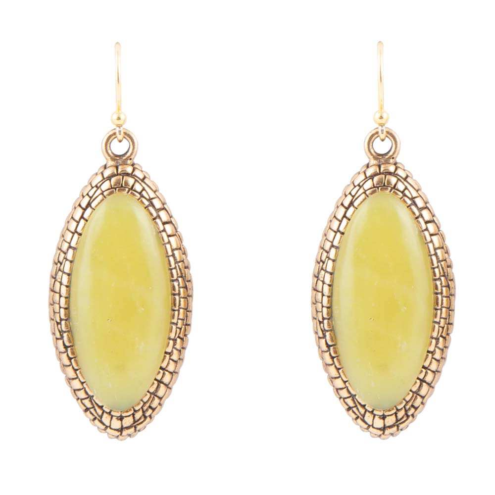 Palios Green Jade Drop Earrings - Barse Jewelry - Flyclothing LLC