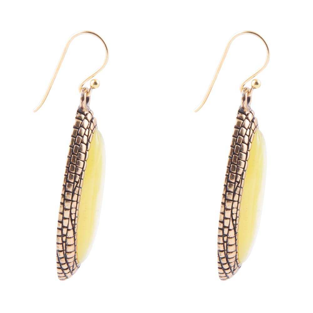 Palios Green Jade Drop Earrings - Barse Jewelry - Flyclothing LLC