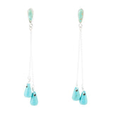 Palios Turquoise Cascade Post Earrings - Barse Jewelry - Flyclothing LLC