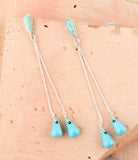 Palios Turquoise Cascade Post Earrings - Barse Jewelry - Flyclothing LLC