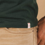 The Bistro | Forest Green Everyman™ Pocket T Shirt - Shinesty - Flyclothing LLC