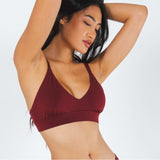 The Sommelier | Burgundy Boob Hammock™ Busty Bralette - Shinesty - Flyclothing LLC