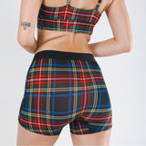 The Cappuccino | Holiday Tartan Plaid Women’s Boxers - Shinesty - Flyclothing LLC