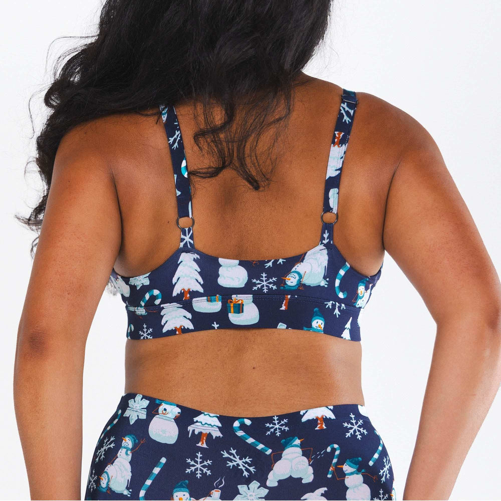 The Big Blizzard | Naughty Snowmen Boob Hammock™ Busty Bralette - Shinesty - Flyclothing LLC