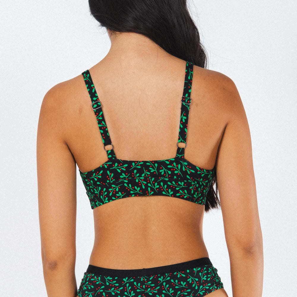The Kiss Me There | Mistletoe Boob Hammock™ Busty Bralette - Shinesty - Flyclothing LLC
