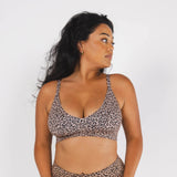 The Wild Cat | Leopard Print Boob Hammock™ Busty Bralette - Shinesty - Flyclothing LLC