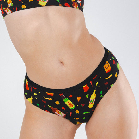 The Gotcha Sriracha | Hot Sauce Cheeky Underwear - Shinesty - Flyclothing LLC