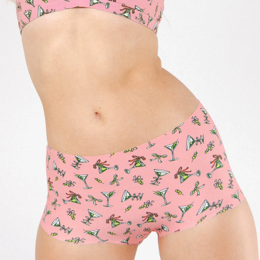 The Teeny Tini | Martini Women’s Seamless Boyshort - Shinesty - Flyclothing LLC